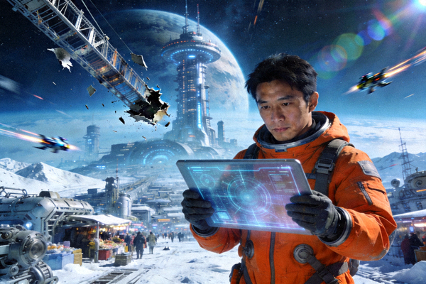 《流浪地球2》科幻电影剧照